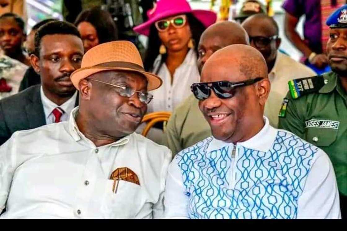 PDP, CBN, Abia state, Benue state, Governor Nyesom Wike