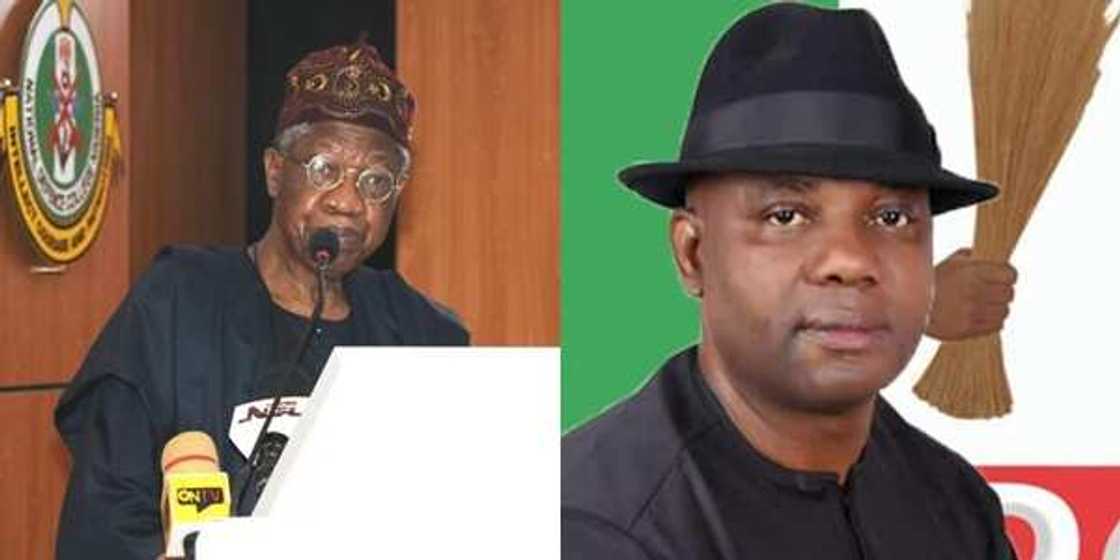 New crisis, war of words in APC as Buhari's minister, party chieftain bicker over registration exercise New crisis, war of words in APC as Buhari's minister, party chieftain bicker over registration exercise