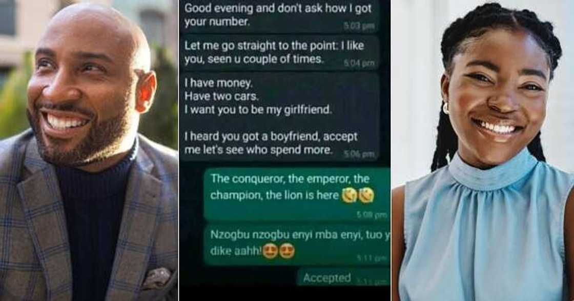 Nigerian man wins lady's heart in less than 5 minutes Nigerian man wins lady's heart in less than 5 minutes