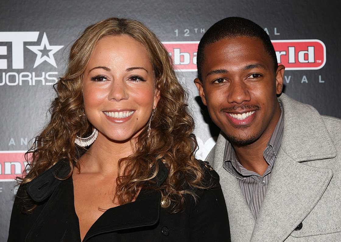 Mariah Carey and Nick Cannon at a film event Mariah Carey and Nick Cannon at a film event
