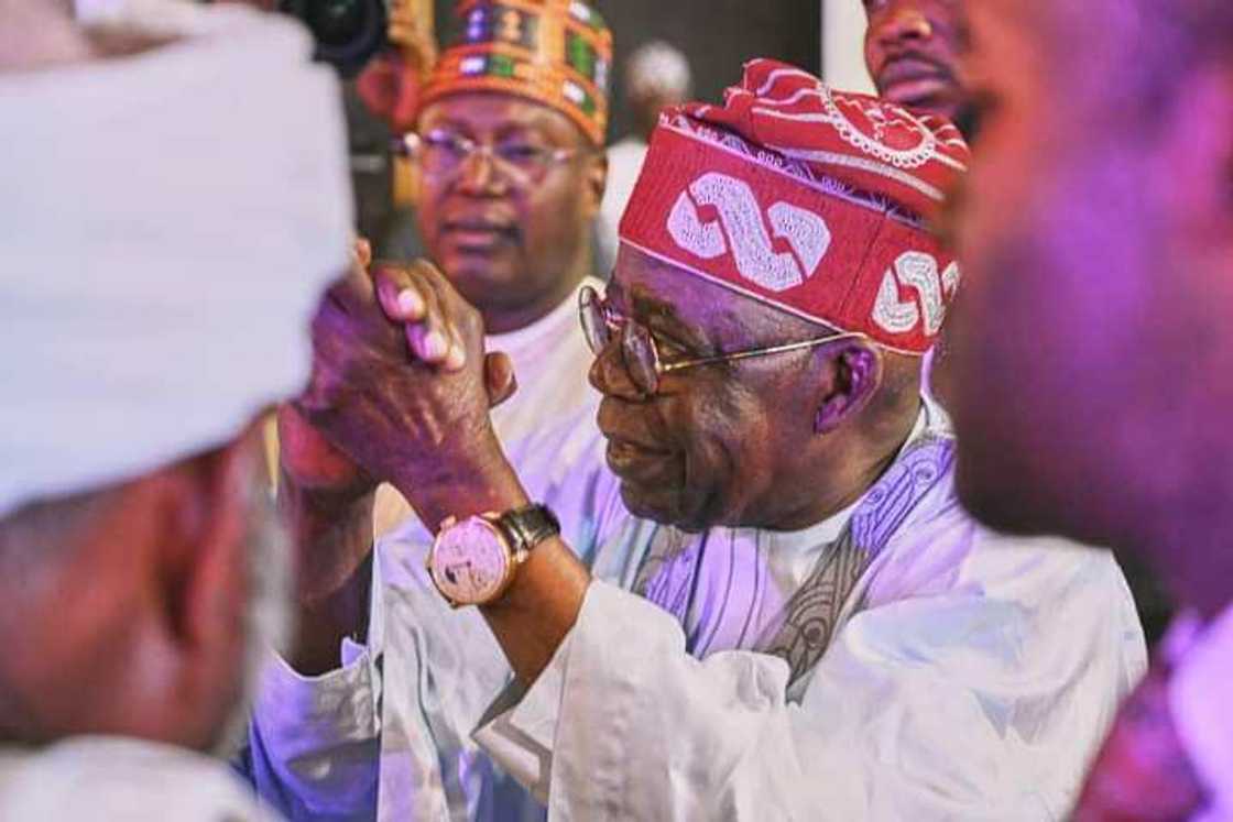 Bola Ahmed Tinubu.