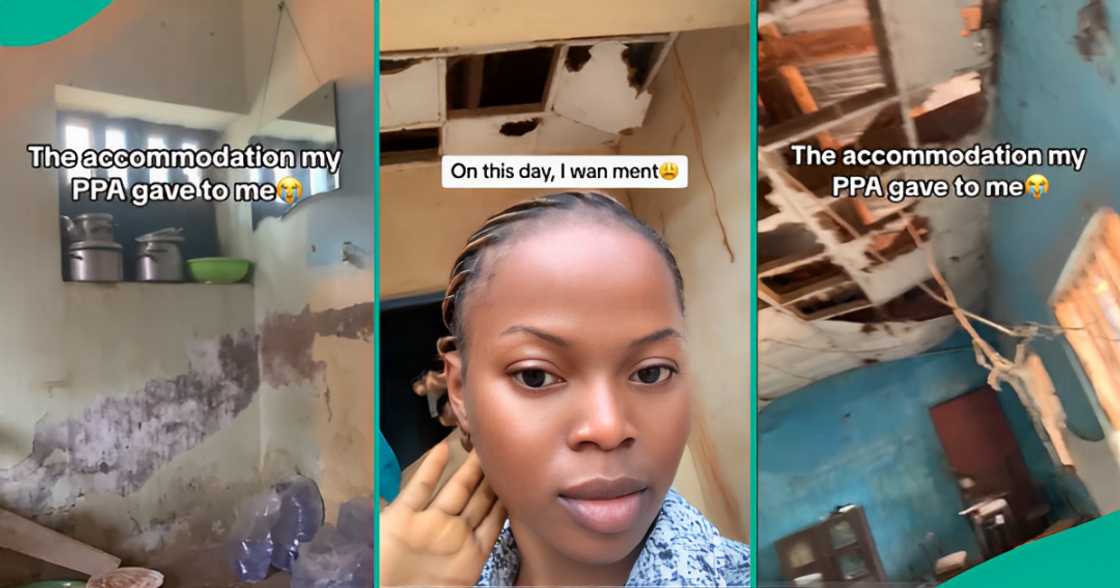 NYSC lady in disbelief after seeing accommodation her PPA gave her in Kebbi NYSC lady in disbelief after seeing accommodation her PPA gave her in Kebbi