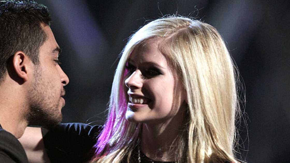 Actor Wilmer Valderrama and musician Avril Lavigne in Mexico City, Mexico. Actor Wilmer Valderrama and musician Avril Lavigne in Mexico City, Mexico.