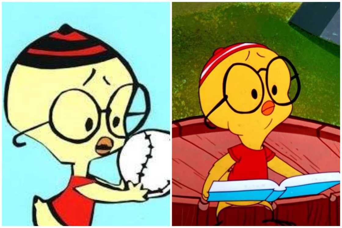 cartoon characters with big foreheads cartoon characters with big foreheads