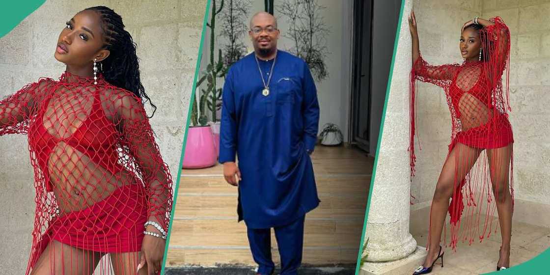 Photos of Ayra Starr and Don Jazzy