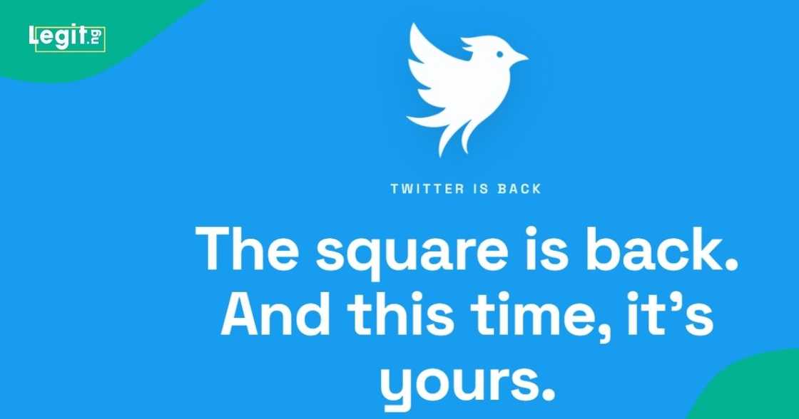 Twitter relaunches with the same colour and name