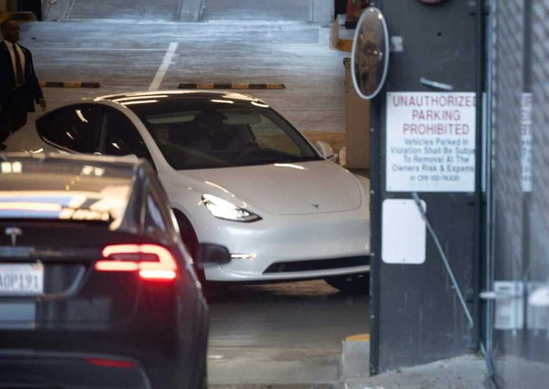 Elon Musk avoided press waiting for a glimpse of him heading into San Francisco federal court, where he defended himself against an accusation that his 2018 tweet about taking Tesla private at $420 a share amounted to fraud Elon Musk avoided press waiting for a glimpse of him heading into San Francisco federal court, where he defended himself against an accusation that his 2018 tweet about taking Tesla private at $420 a share amounted to fraud