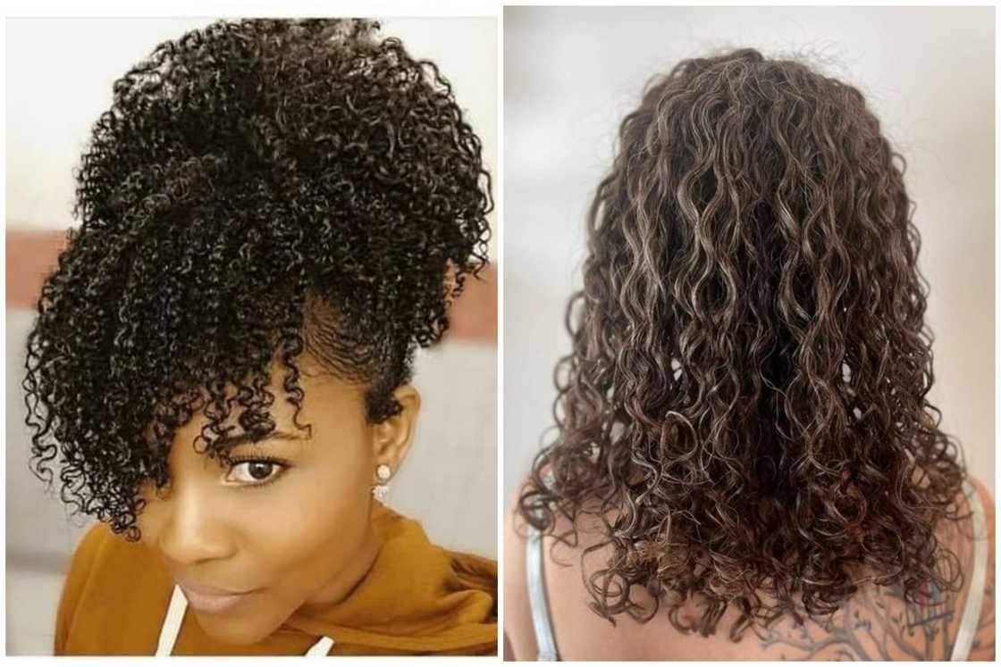 Natural curls Natural curls