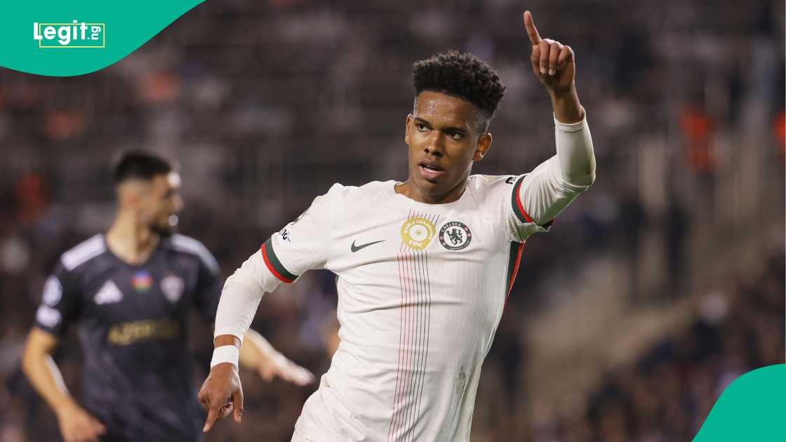 Estevao Willian, Chelsea, Qarabag, Tofiq Bahramov Stadium, Baku, Azerbaijan, UEFA Champions League. Estevao Willian, Chelsea, Qarabag, Tofiq Bahramov Stadium, Baku, Azerbaijan, UEFA Champions League.