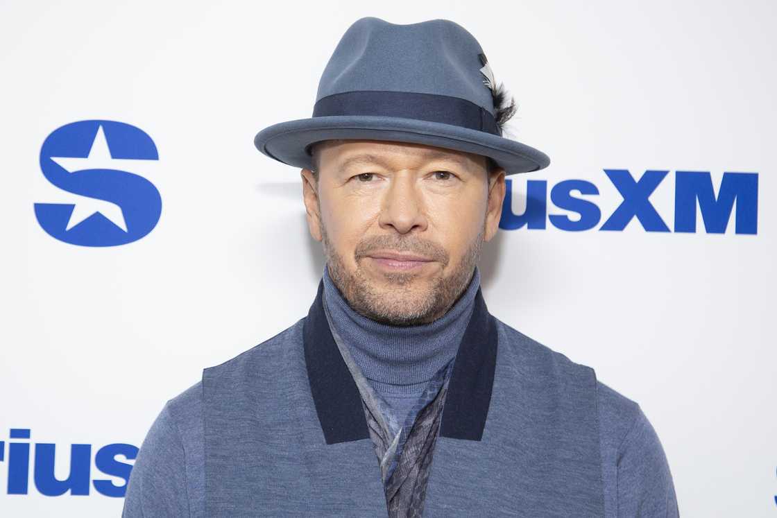 Donnie Wahlberg visits SiriusXM Studios in New York Donnie Wahlberg visits SiriusXM Studios in New York