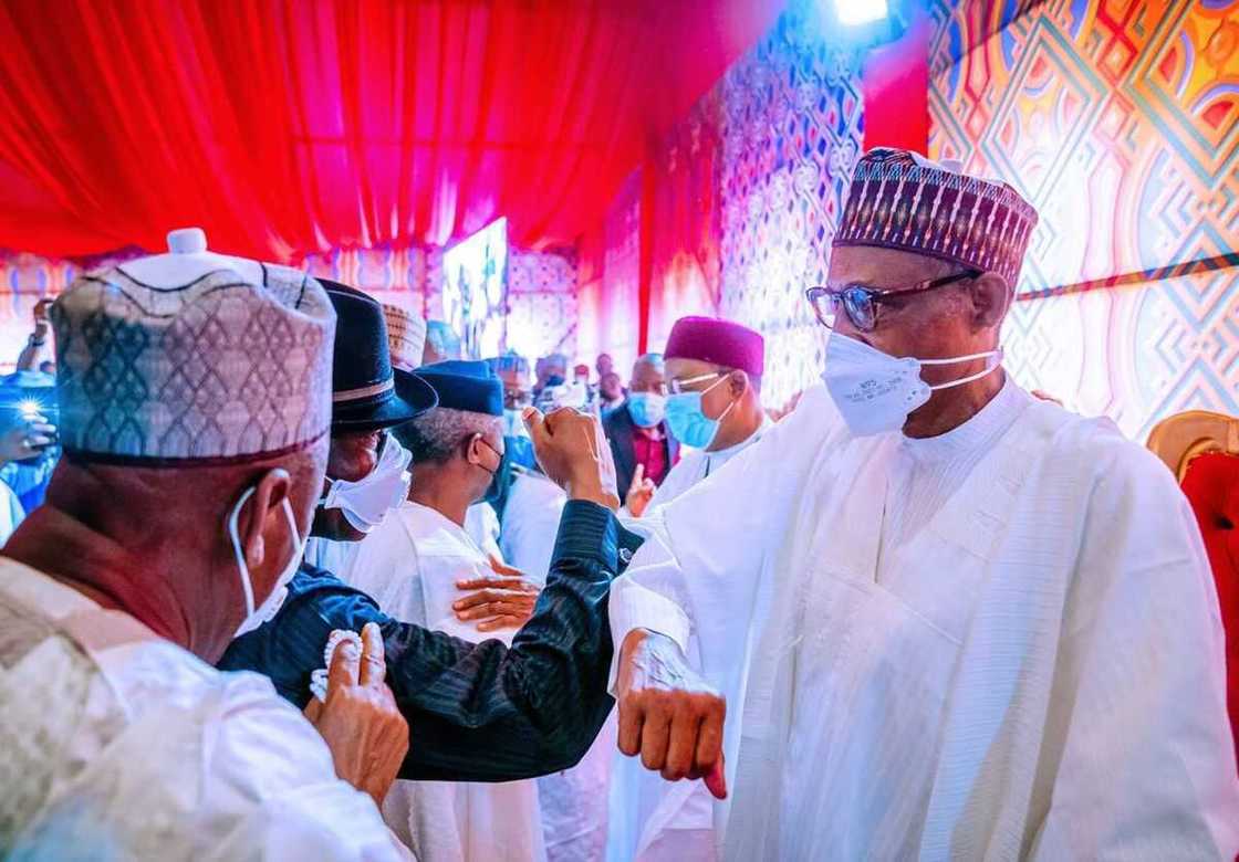 Presidency releases adorable images from wedding of Buhari's son Presidency releases adorable images from wedding of Buhari's son