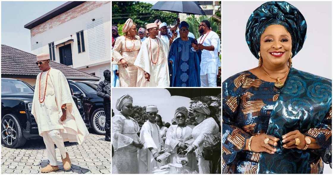 Wizkid and his family members Wizkid and his family members