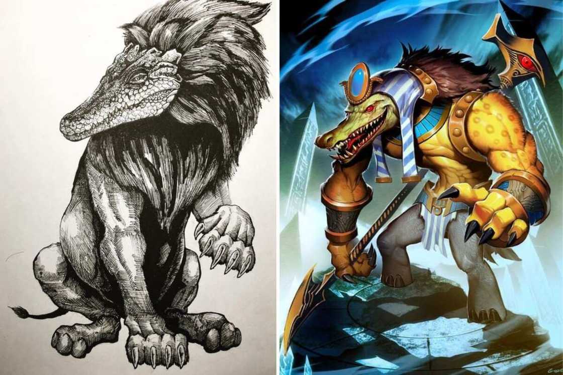 Terrifying mythical creatures Terrifying mythical creatures