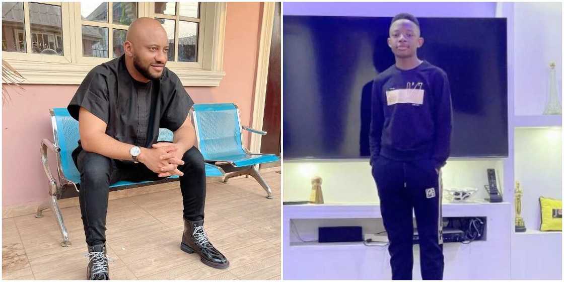 Yul Edochie, Pete Edochie, son, 14th birthday