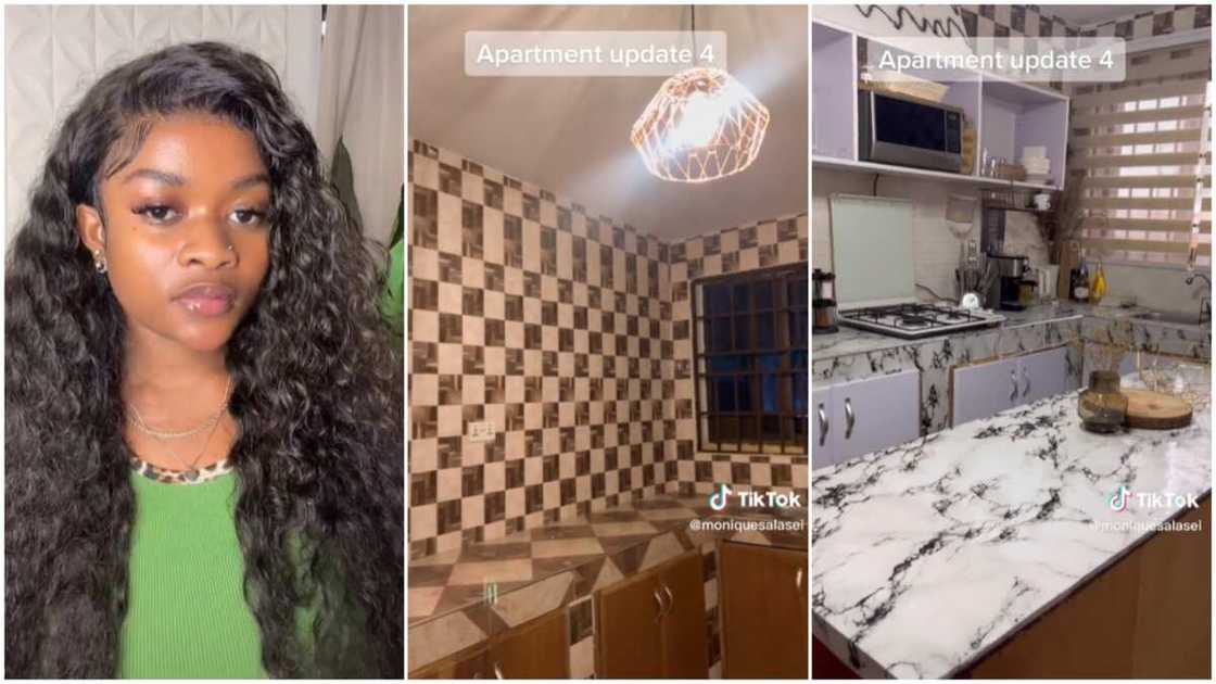 Interior decor ideas/lady redesigned her kitchen. Interior decor ideas/lady redesigned her kitchen.