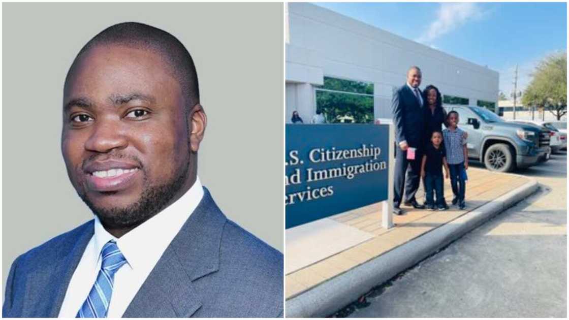 Man whose parent borrowed money to send him to America, makes it Man whose parent borrowed money to send him to America, makes it