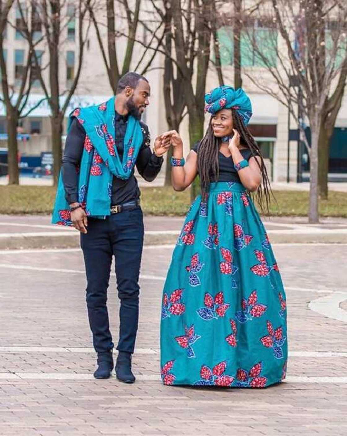 African fashion style for couples African fashion style for couples