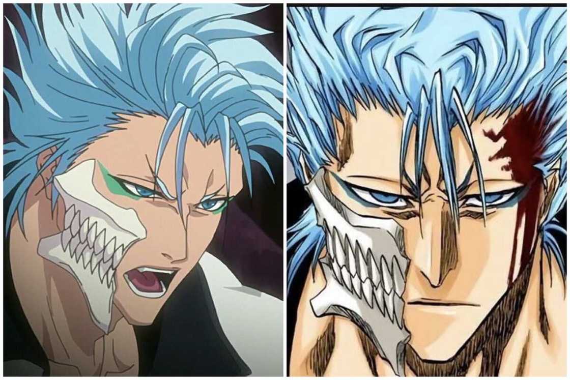 Blue-haired characters Blue-haired characters