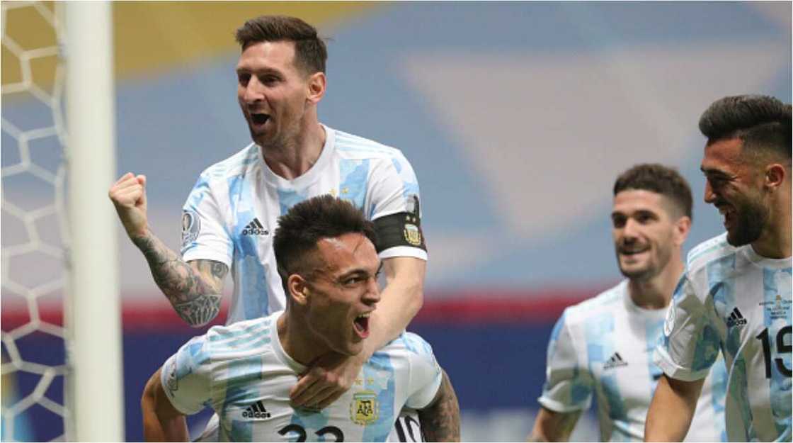 Lionel Messi Reacts As Argentina Defeat Colombia to Set Up Blockbuster Copa America Final vs Brazil