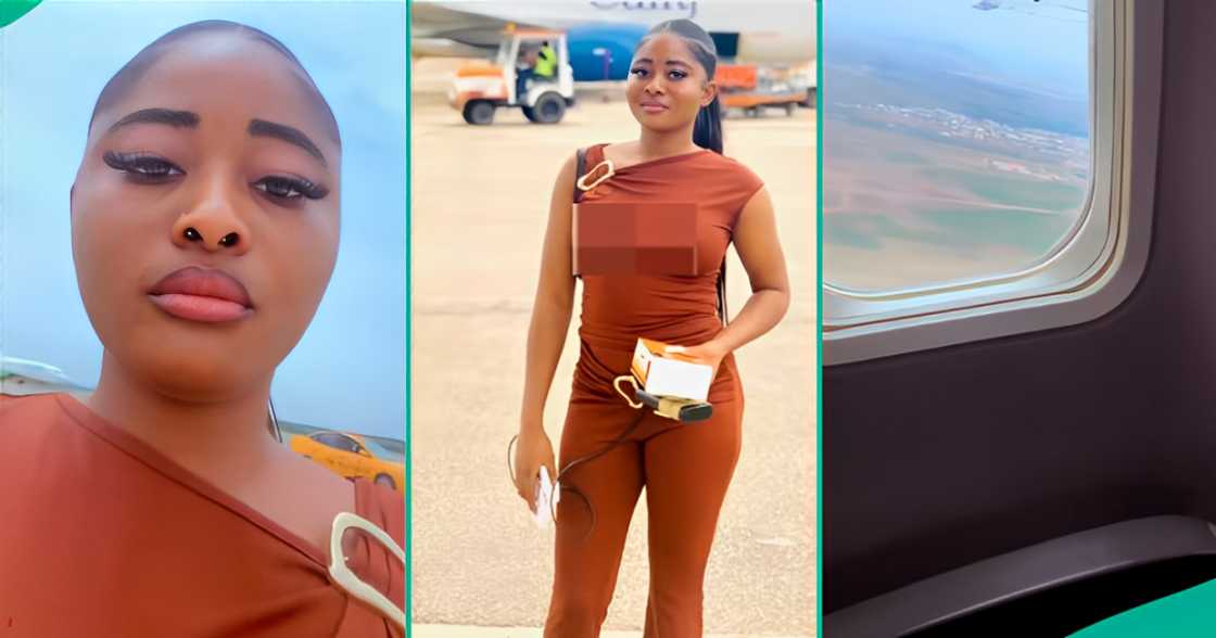 Lady Returns to Nigeria After Living in Libya for 7 Years, Her Viral Video Sparks Mixed Reactions Lady Returns to Nigeria After Living in Libya for 7 Years, Her Viral Video Sparks Mixed Reactions
