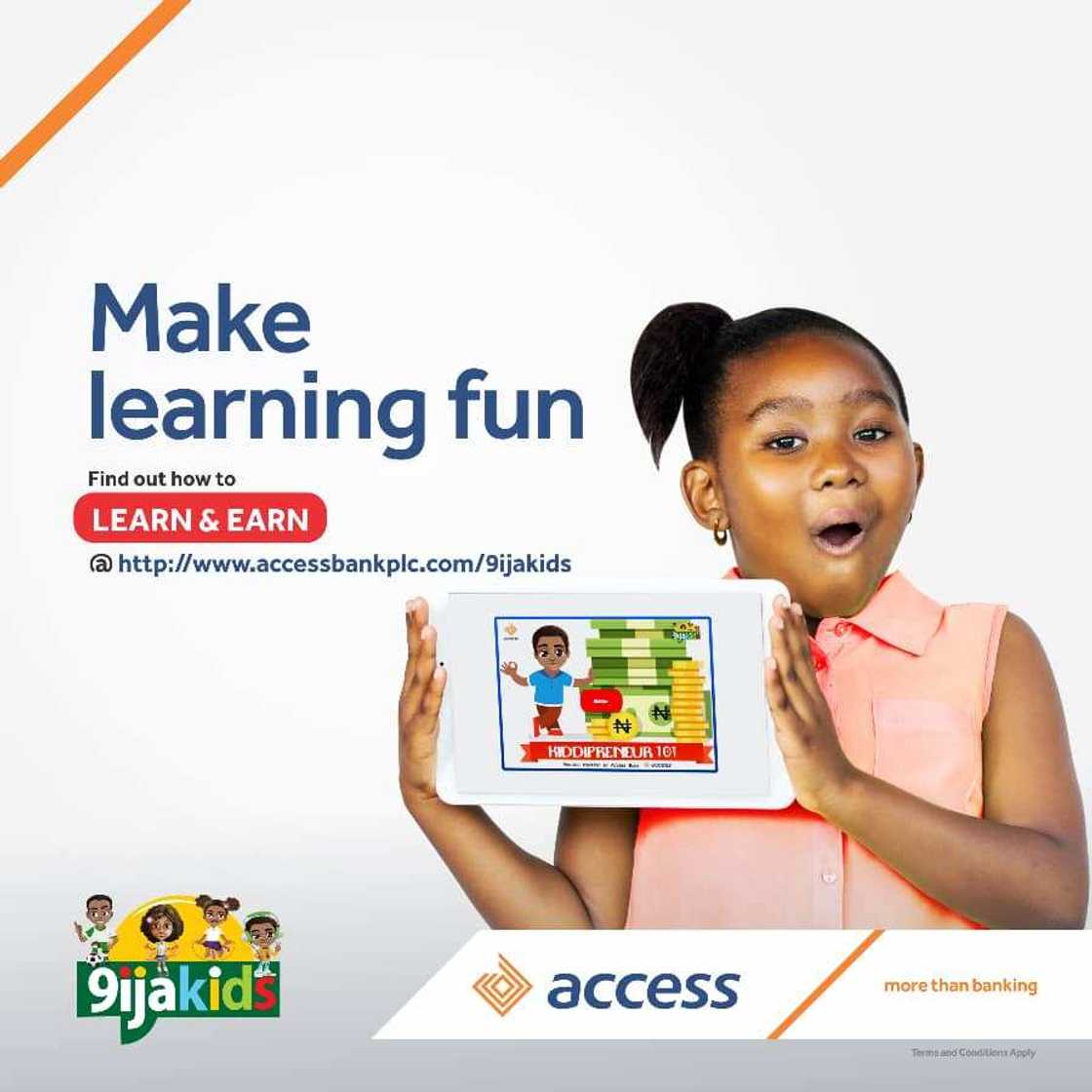Learn, play and earn: Access Bank’s COVID-19 message to children Learn, play and earn: Access Bank’s COVID-19 message to children