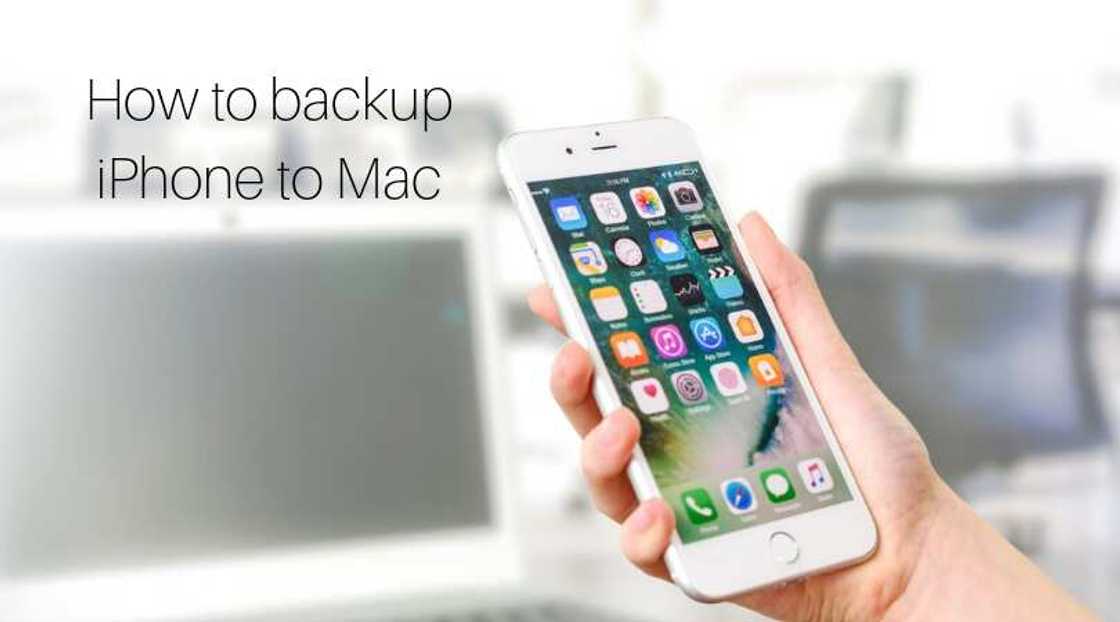 How to backup iPhone to Mac