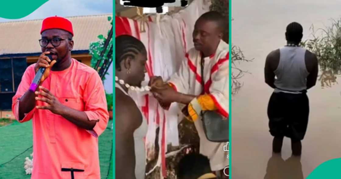 Man praises VeryDarkMan for being the one to post his visit to a village shrine. Man praises VeryDarkMan for being the one to post his visit to a village shrine.