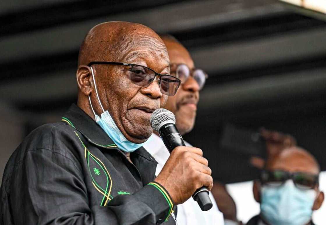 Jacob Zuma: Former South African president complies with a court judgment Jacob Zuma: Former South African president complies with a court judgment
