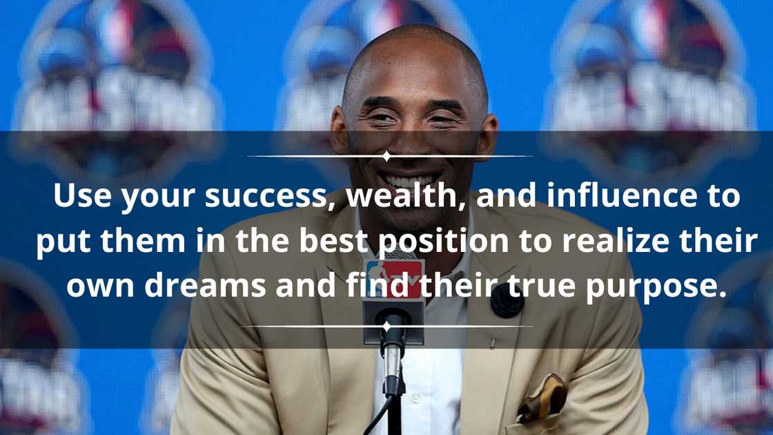 Kobe Bryant's quotes about dreams