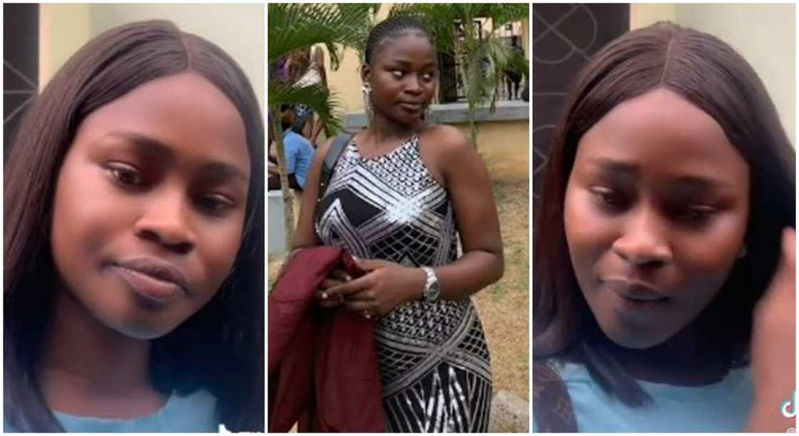 Photos of Zainab, 100-level student of the University of Lagos. Photos of Zainab, 100-level student of the University of Lagos.