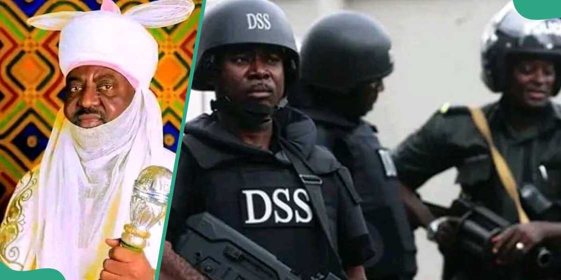 Security personnel seal roads leading to deposed Emir Bayero's palace Security personnel seal roads leading to deposed Emir Bayero's palace