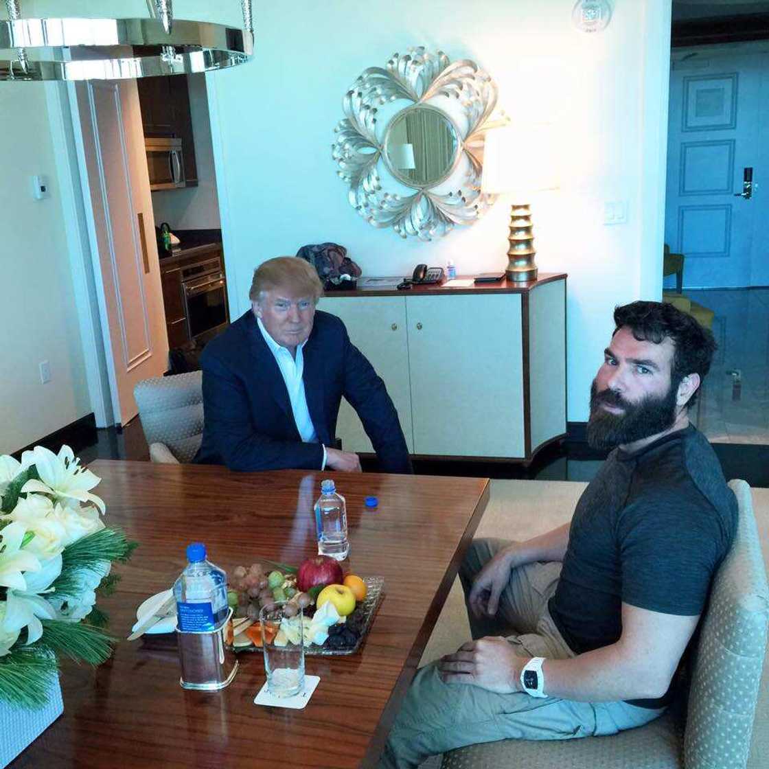 Dan Bilzerian and Tramp Dan Bilzerian and Tramp