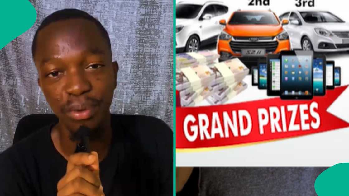 Mayor said he never received anything after winning N10 million. Mayor said he never received anything after winning N10 million.