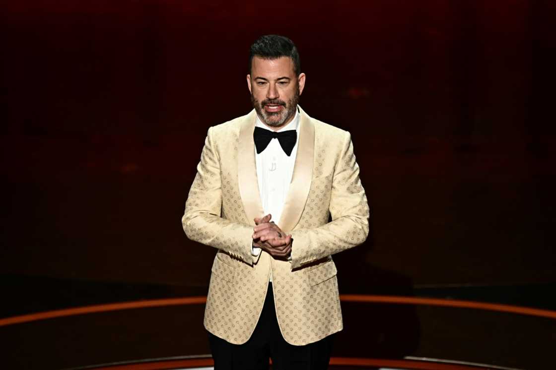 Jimmy Kimmel hosts a late night show on ABC Jimmy Kimmel hosts a late night show on ABC