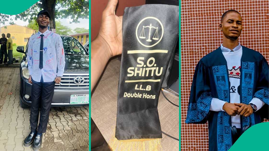 Joy as LASU graduate achieves degree in law, points out his achievements and positions he held