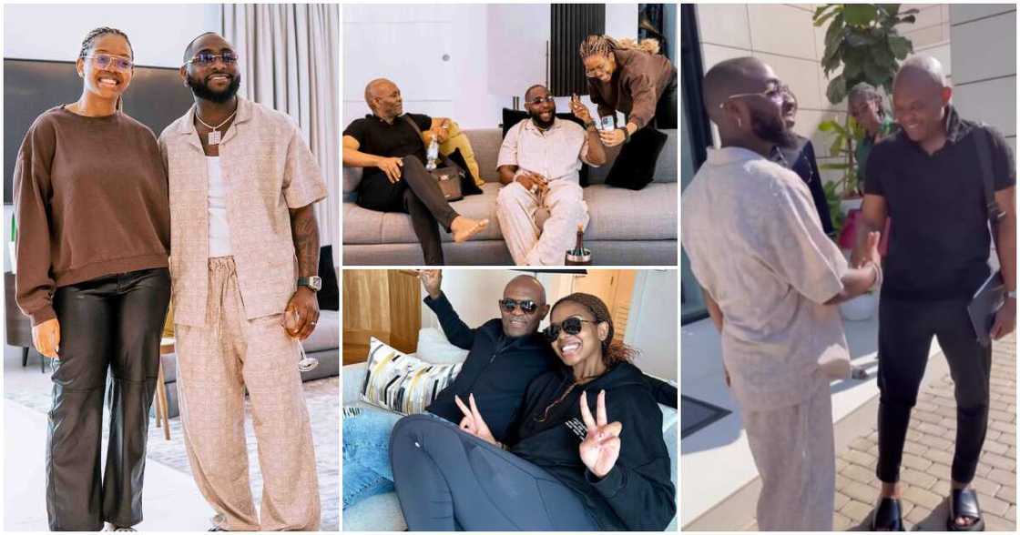 Tony Elumelu, Oge, Davido Tony Elumelu, Oge, Davido