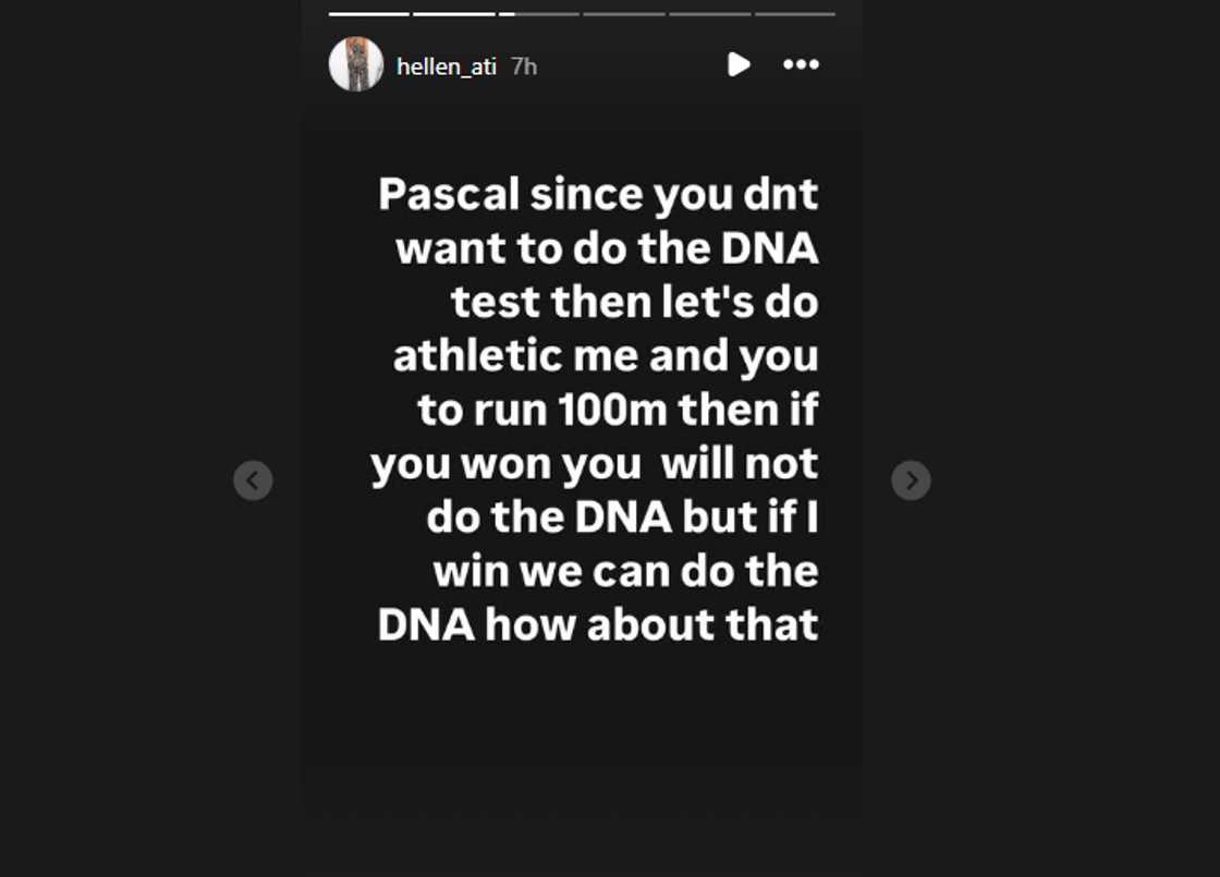 Cubana Chiefpriest's alleged baby mama dares him to run 100-meter race with her. Cubana Chiefpriest's alleged baby mama dares him to run 100-meter race with her.