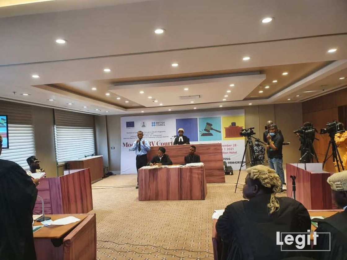 Mock trial for SGBV