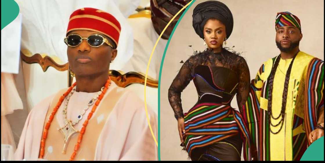 Wizkid throws shade a few hrs to Davido's wedding