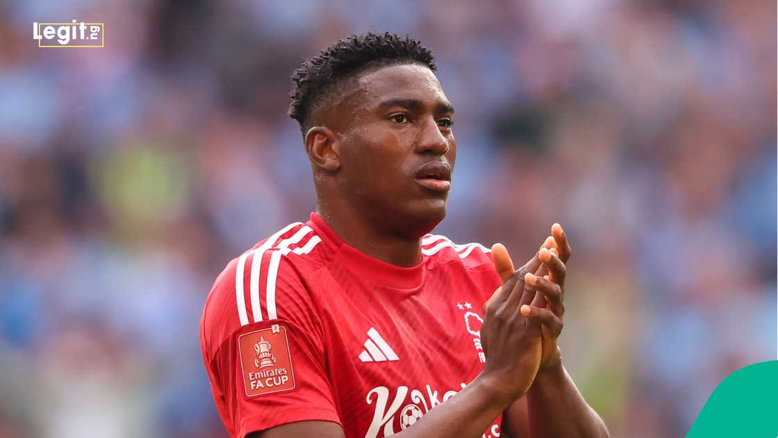 Taiwo Awoniyi, Nottingham Forest. Taiwo Awoniyi, Nottingham Forest.
