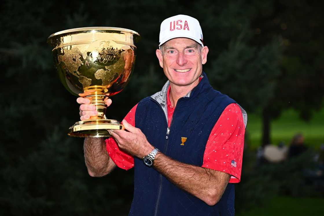 Jim Furyk at The Royal Montreal Golf Club in Montreal, Quebec Jim Furyk at The Royal Montreal Golf Club in Montreal, Quebec