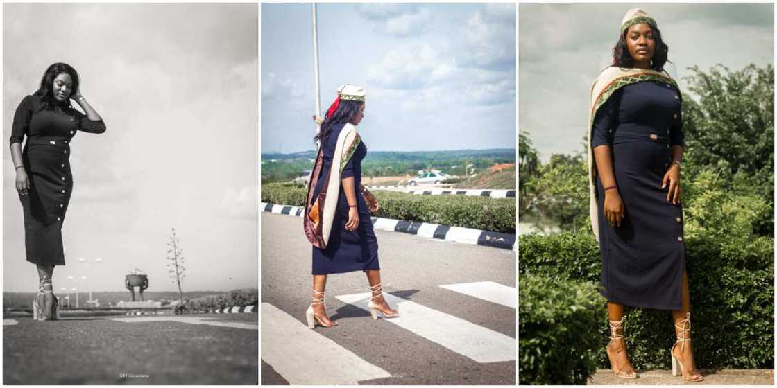Nigerian lady thrills the internet with fine photos as she celebrates acquiring university degree in style Nigerian lady thrills the internet with fine photos as she celebrates acquiring university degree in style