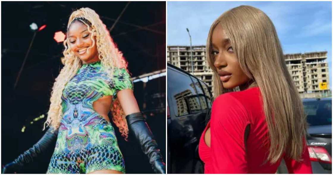 Ayra Starr's performance. Ayra Starr's performance.