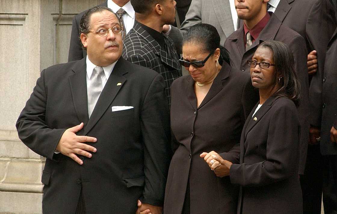 Diane Haughton grieving