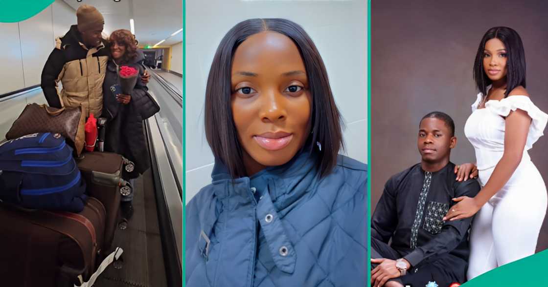 Nigerian lady hails husband for sponsoring her relocation to UK Nigerian lady hails husband for sponsoring her relocation to UK