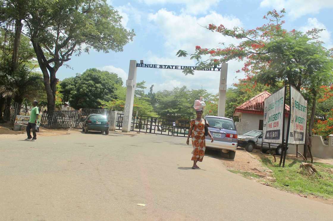 Benue State University entrance Benue State University entrance