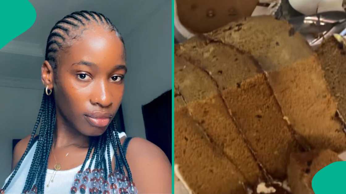 Nigerian bride laments spoilt wedding cakes online.