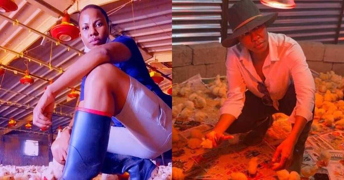 Young Female Farmer Impresses Social Media With Her Energy as She Works on Farm, Many Hail Her Young Female Farmer Impresses Social Media With Her Energy as She Works on Farm, Many Hail Her