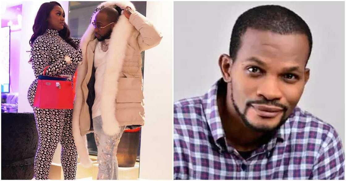 Uche Maduagwu, Davido, Chioma Uche Maduagwu, Davido, Chioma