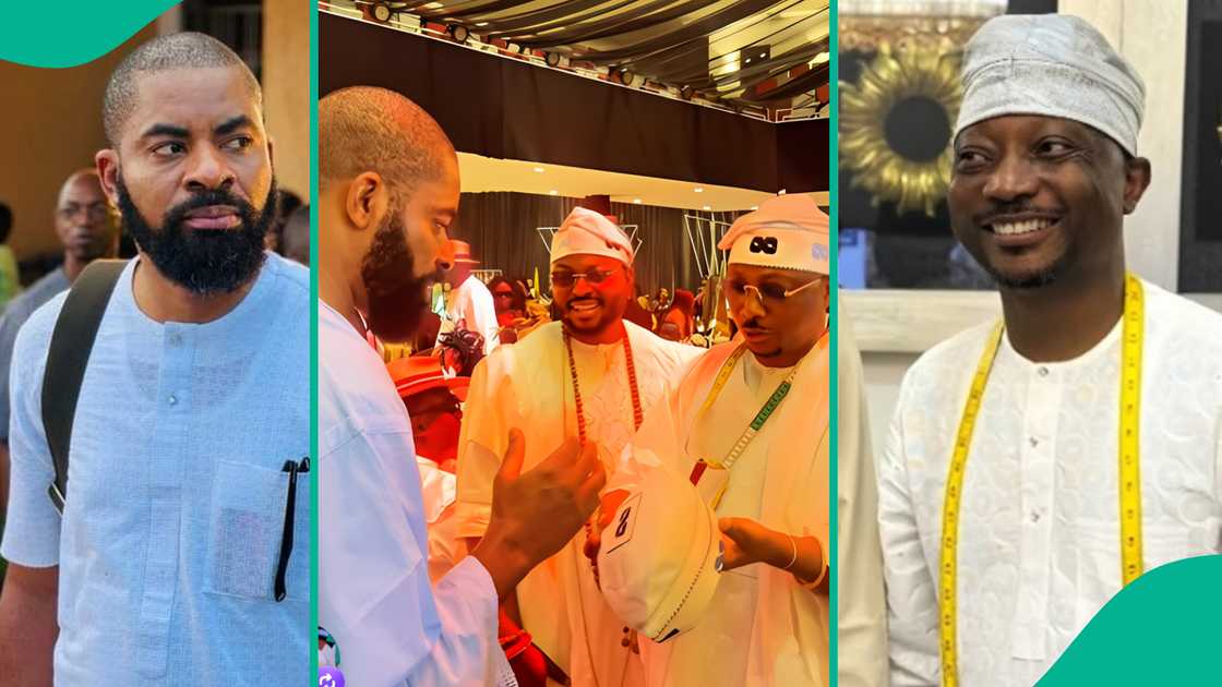 Deji Adeyanju rejects cap with Tinubu's insignia from celebrity tailor Seyi Vodi at Delta party. Deji Adeyanju rejects cap with Tinubu's insignia from celebrity tailor Seyi Vodi at Delta party.
